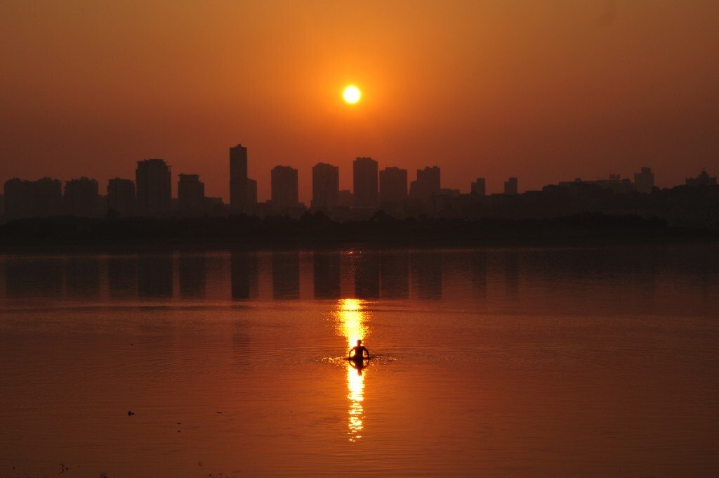 夕阳