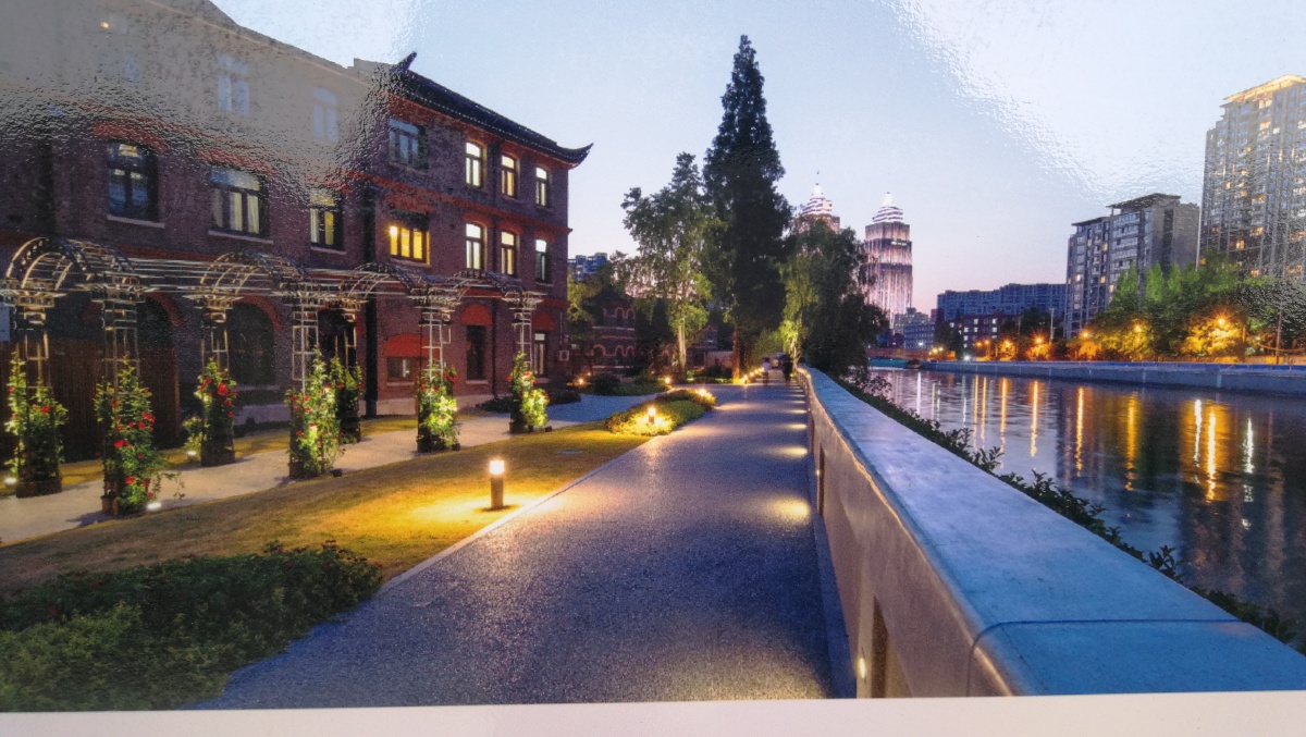 我眼中的华东政法苏州河景观2