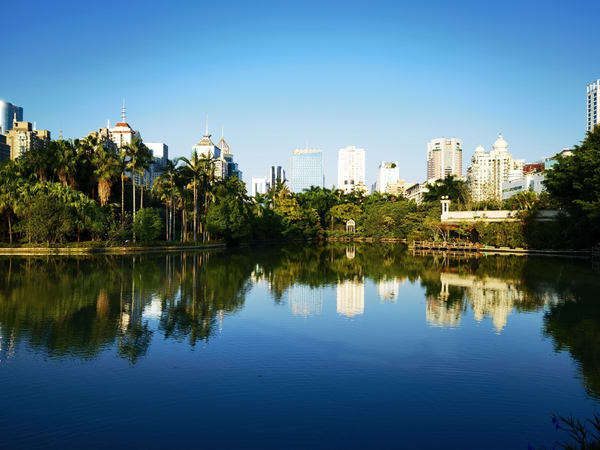 福州温泉公园之晨