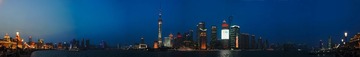 浦东外滩全景