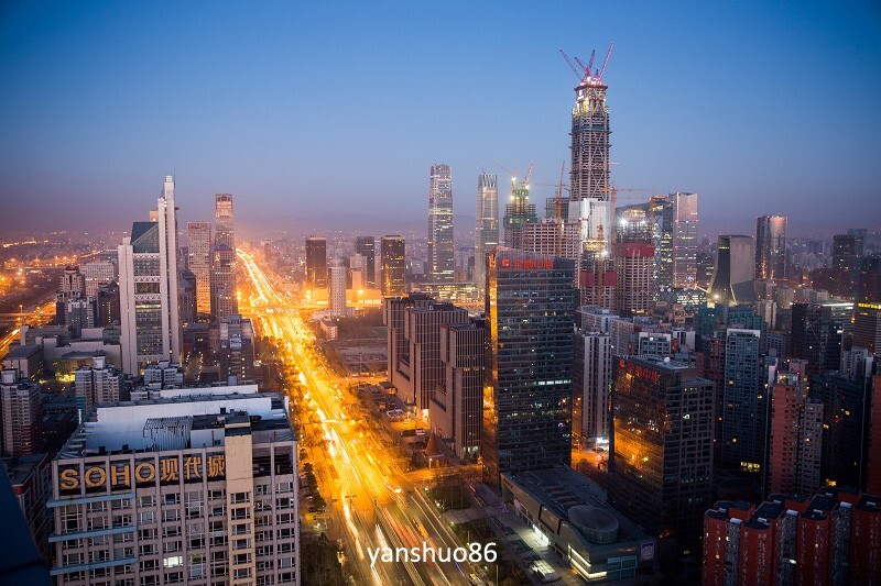 在建设的北京