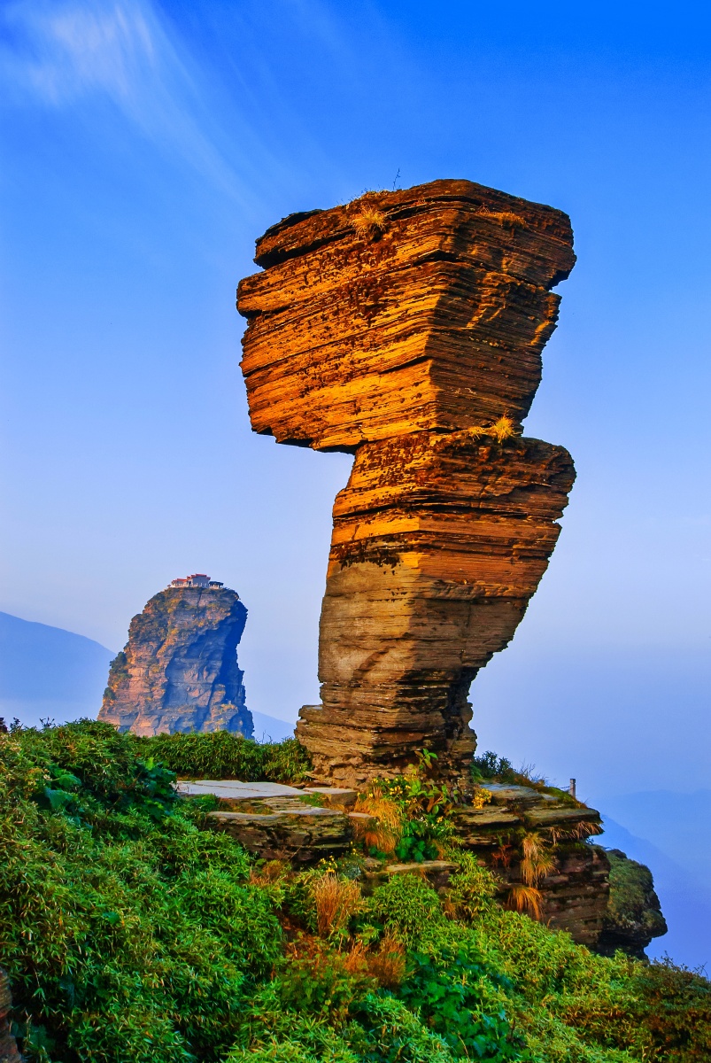 梵净山蘑菇石,10亿年的矗立. - 凡可 - 图虫