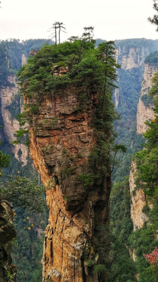 《天柱峰》201911华为p10张家界旅拍