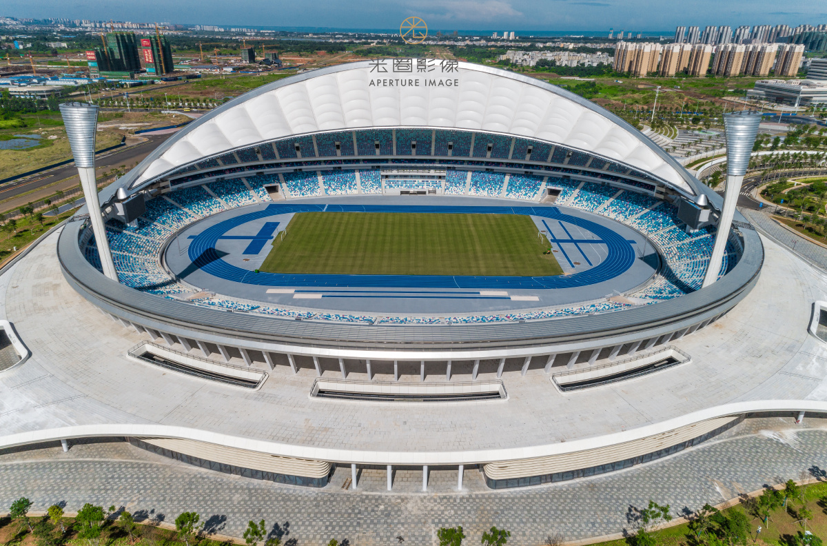 海南海口五源河体育场馆
