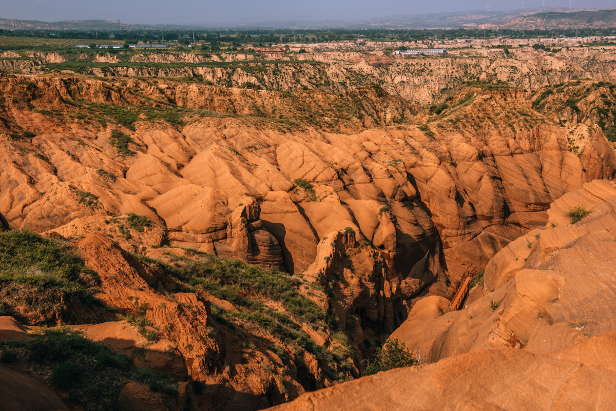 靖边县龙洲波浪谷摄影单反