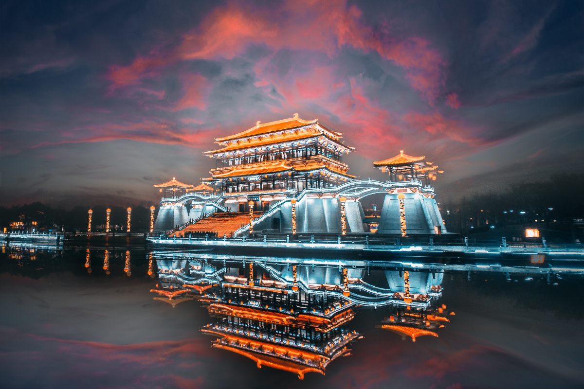 重口味大唐芙蓉园紫云楼