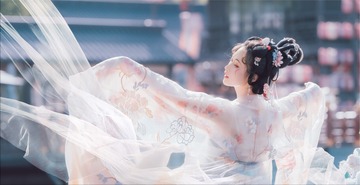 大唐芙蓉园古风人像