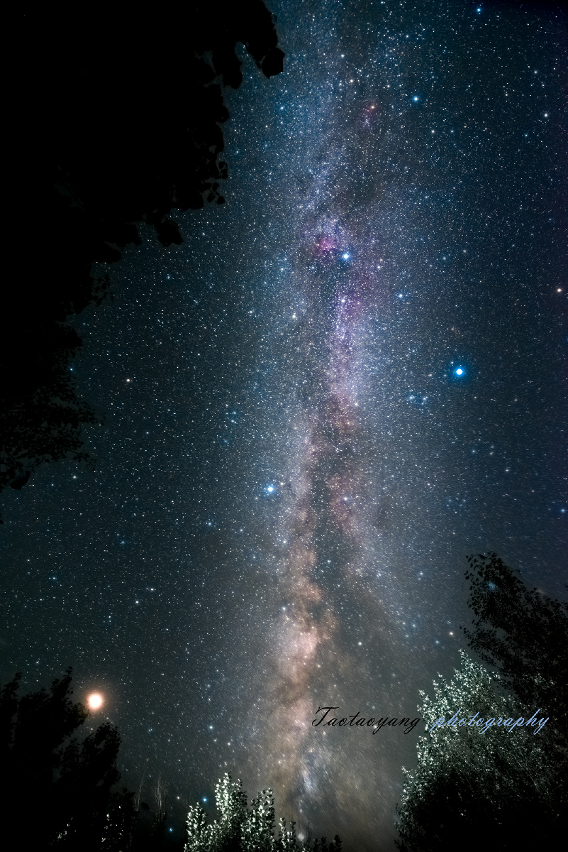 拍摄于西藏山南,我将驻足于此,眺望这满天繁星.taotaoyang杨涛关注