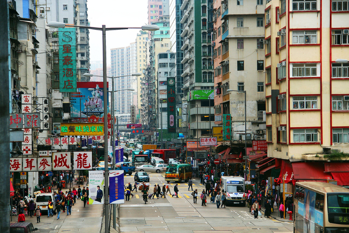 石硖尾-鸭寮街-油麻地 br />