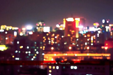 夜景调色