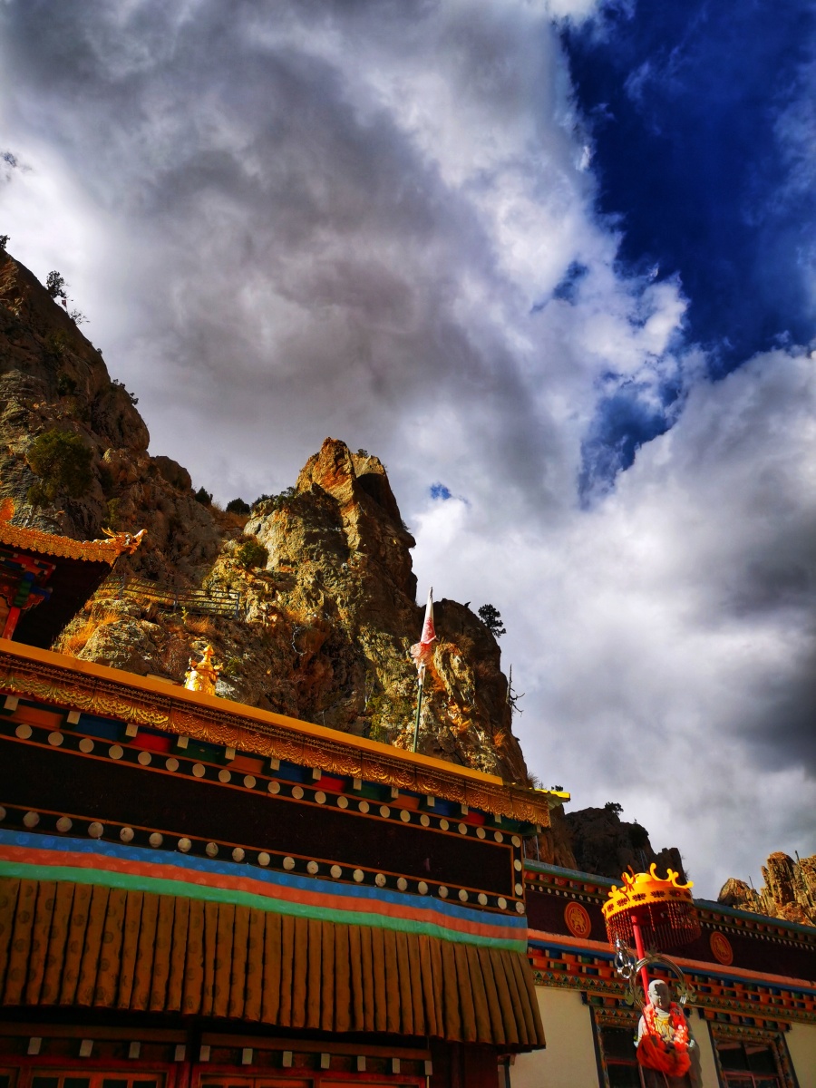 打卡玉树文成公主庙早安