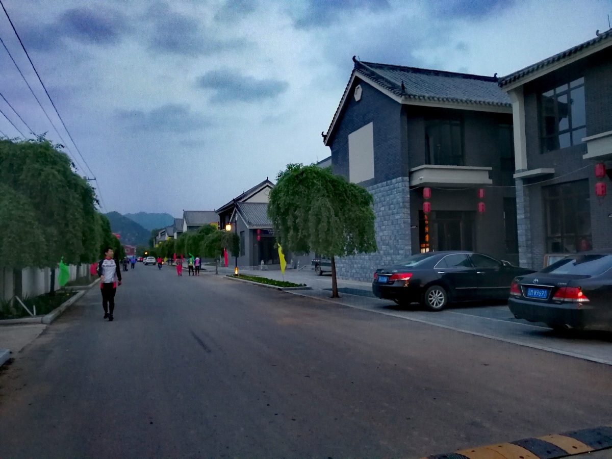 手机拍摄省第三届骑友联演会举办地,大甸子镇当铺屯村