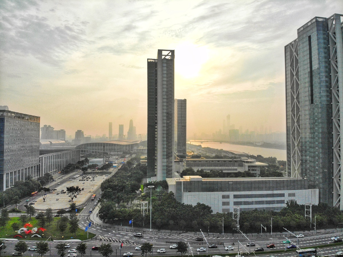 琶洲会展中心 - 光的协奏曲 - 图虫