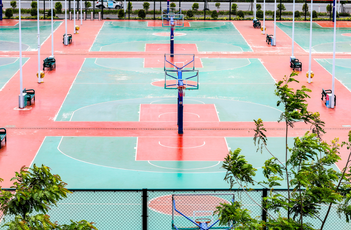 篮球场