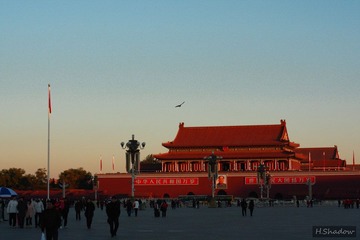 天安门的早晨
