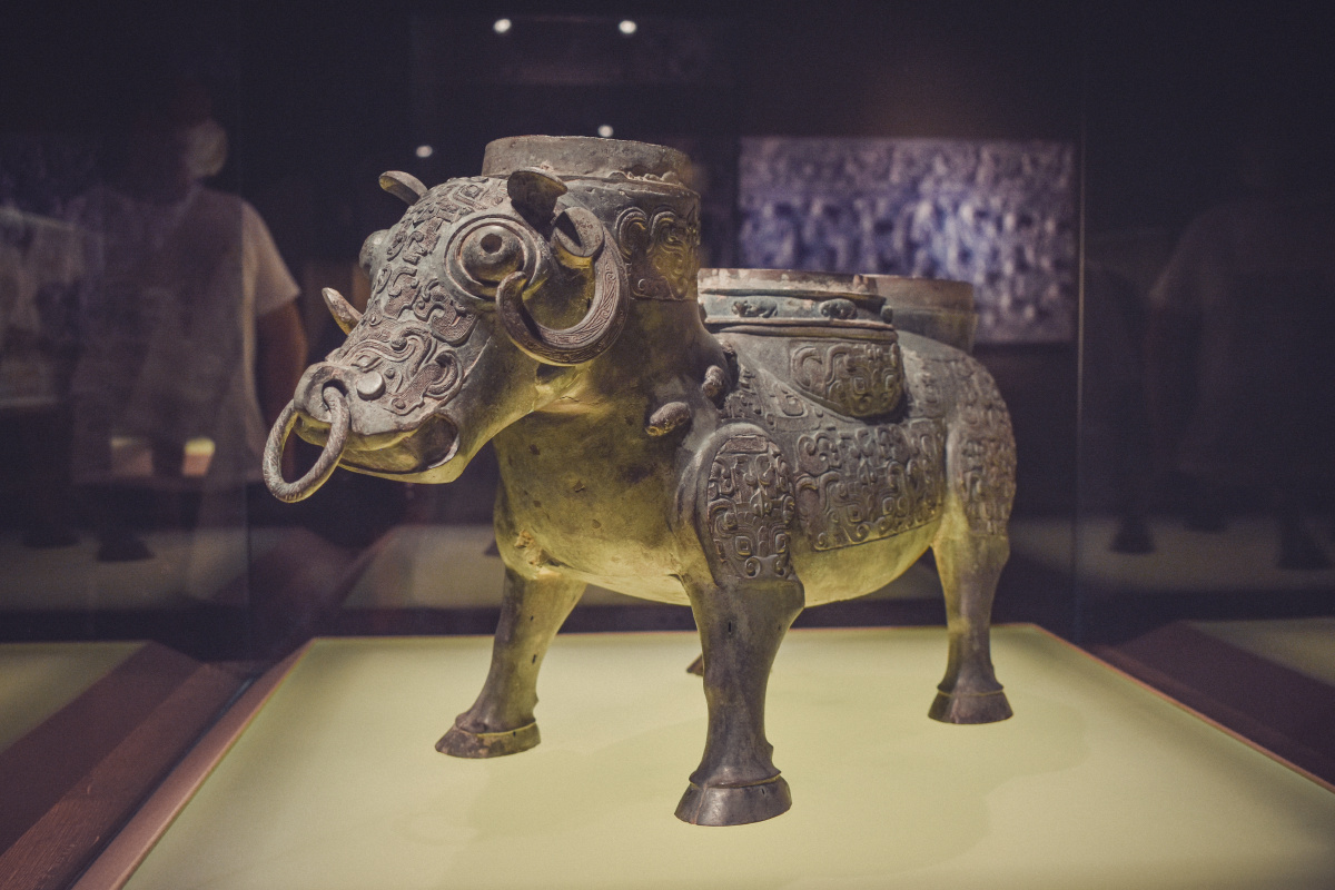 上海博物馆青铜器馆馆藏展品