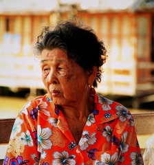 泰国老年妇女