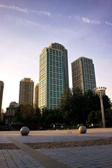 夕阳斜照