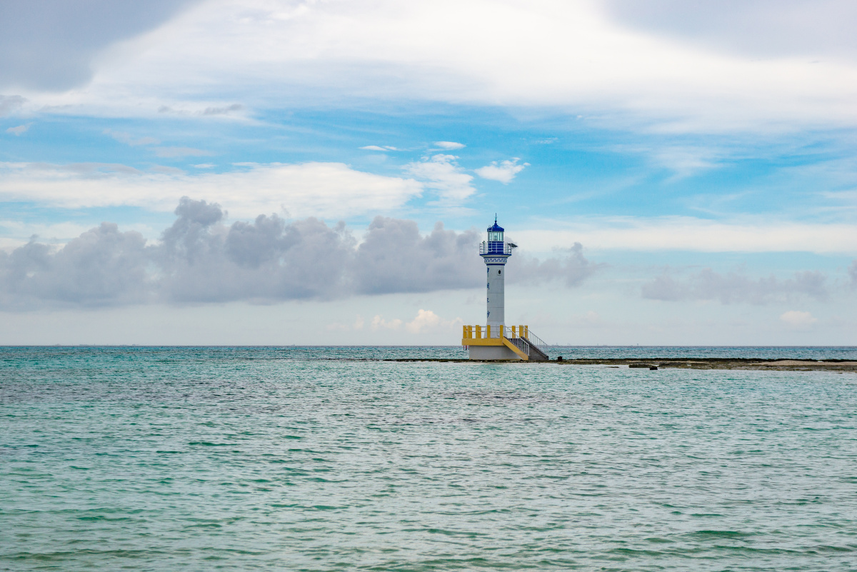西沙群岛风光三沙市旅游全富岛鸭公岛银屿岛