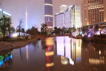 珠江新城中央广场