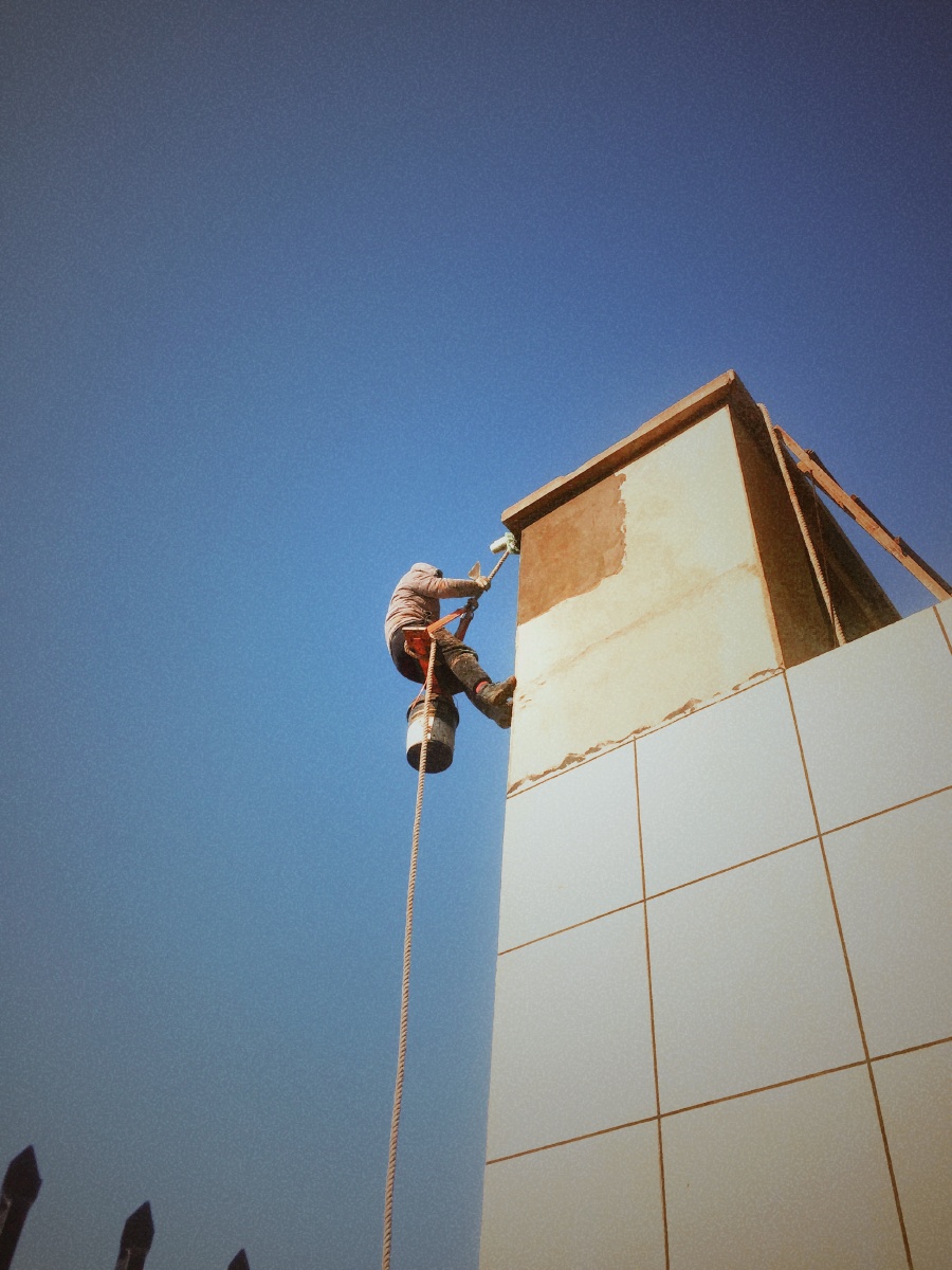 记实辛辛苦苦打工人地地道道的建设着高空作业