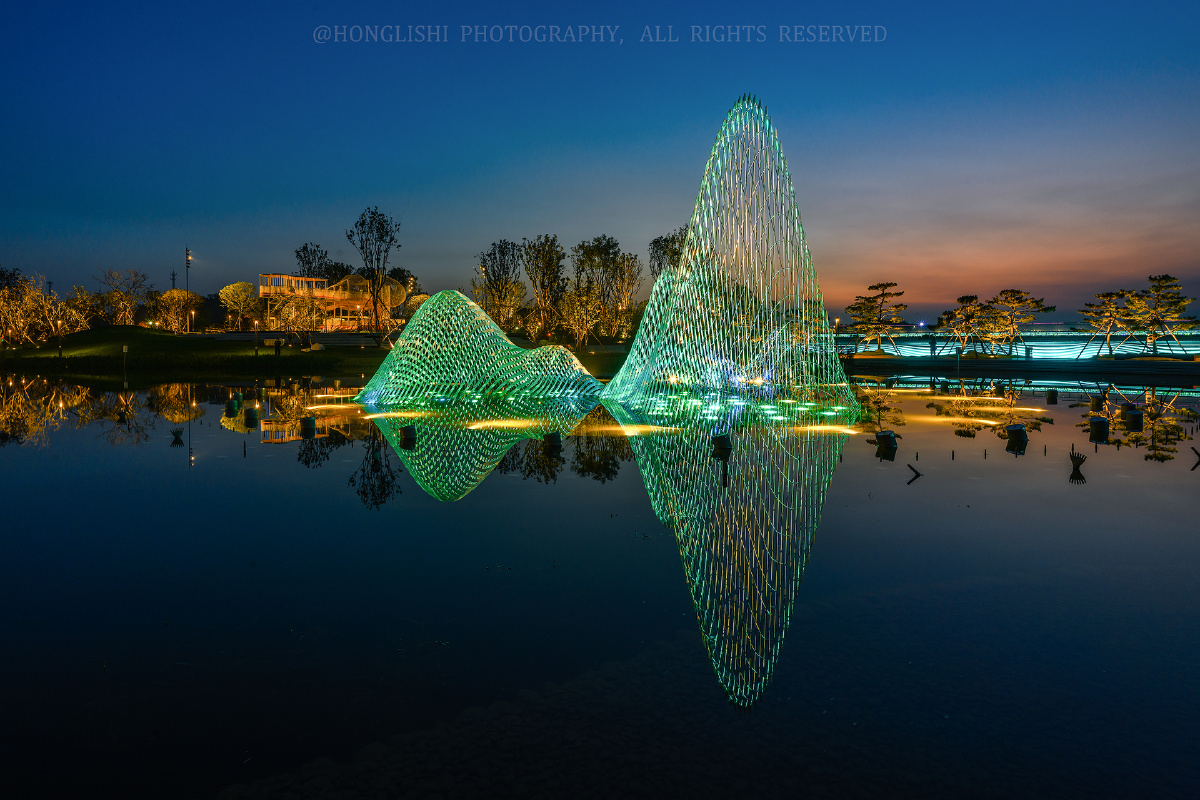 简州新貌一龙马湖