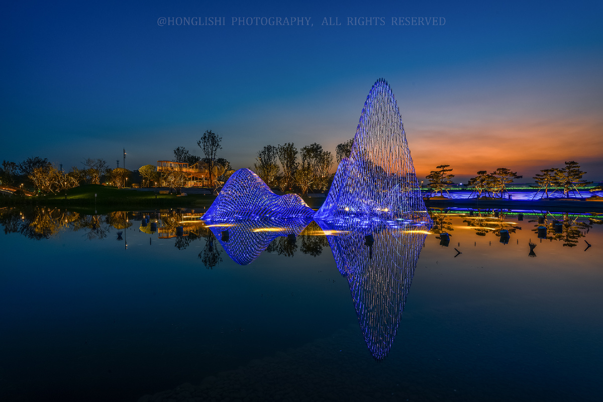 简州新貌一龙马湖