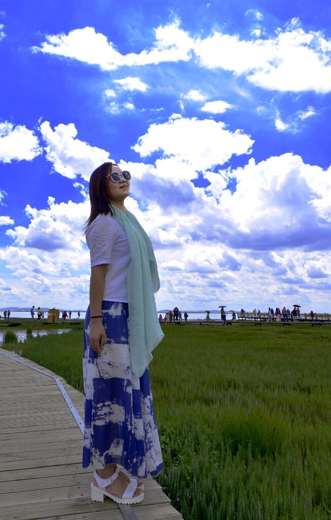 照片描述：花湖偶遇！