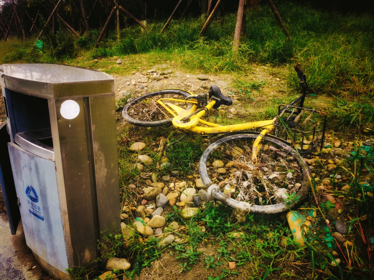 被遗弃的共享单车 - 行摄迷途老mo - 图虫