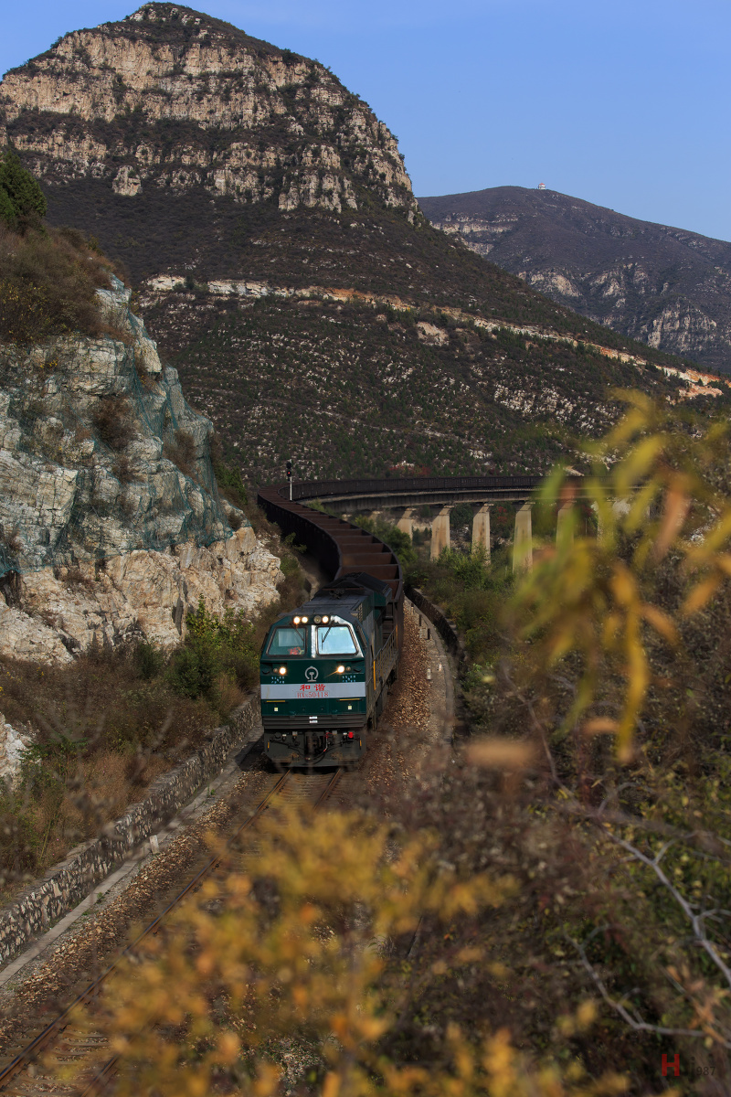 京原线的hxn5 云居寺