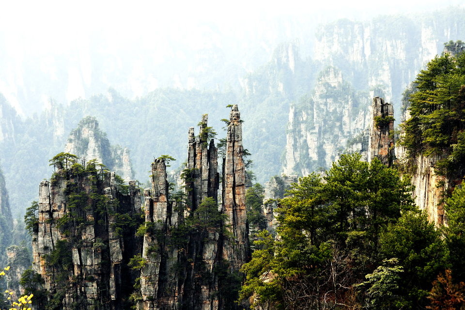 御笔峰 br /> d3x摄于武陵源