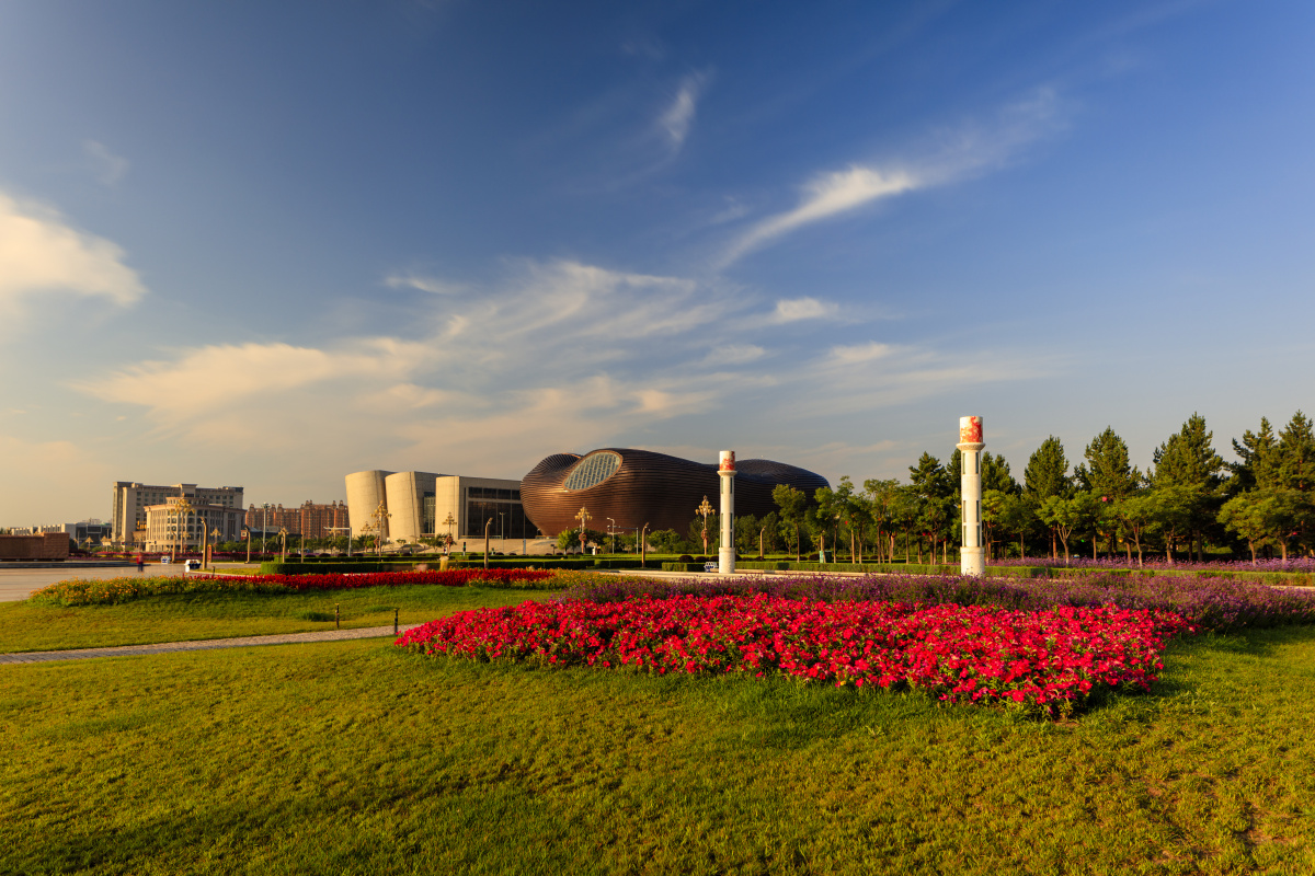 鄂尔多斯市康巴什新城区街景