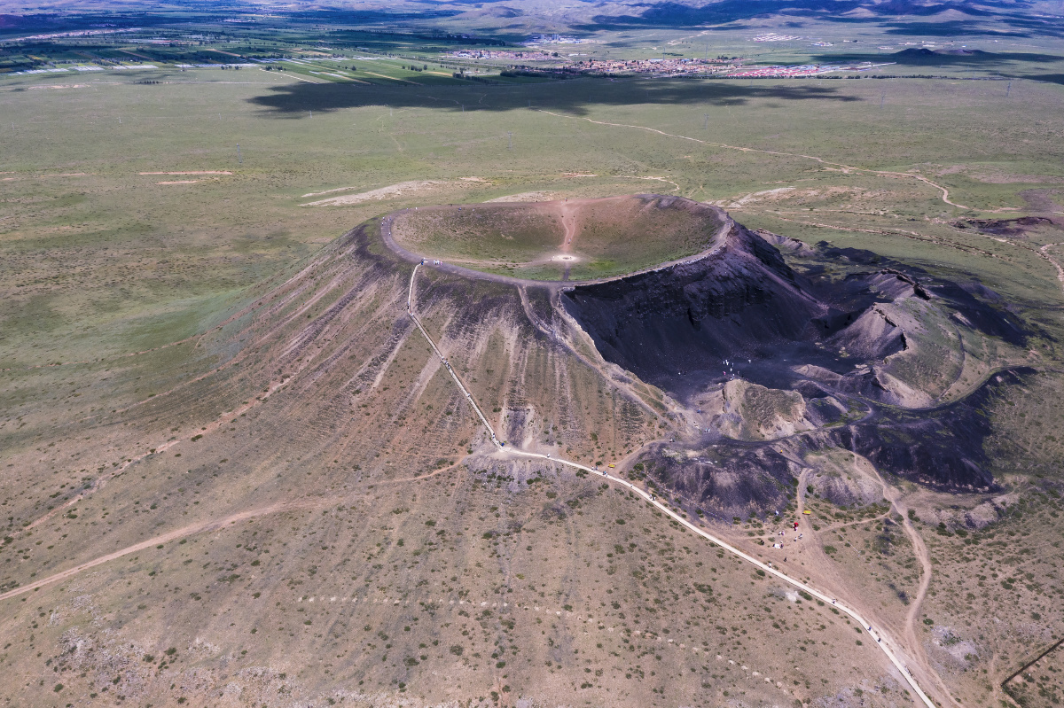 乌兰哈达火山,三号火山口. - 内蒙古贝尔生态旅行社 - 图虫