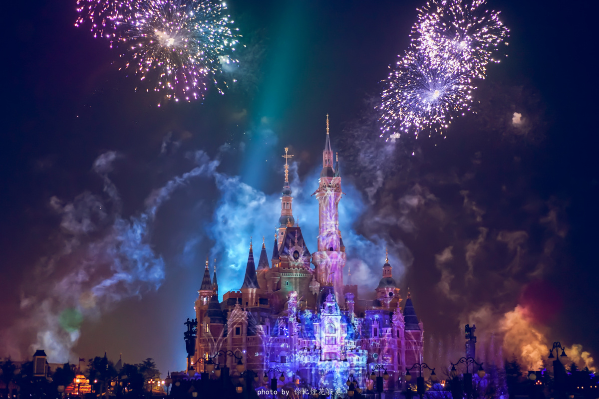 迪士尼烟花