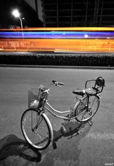 A bicycle
