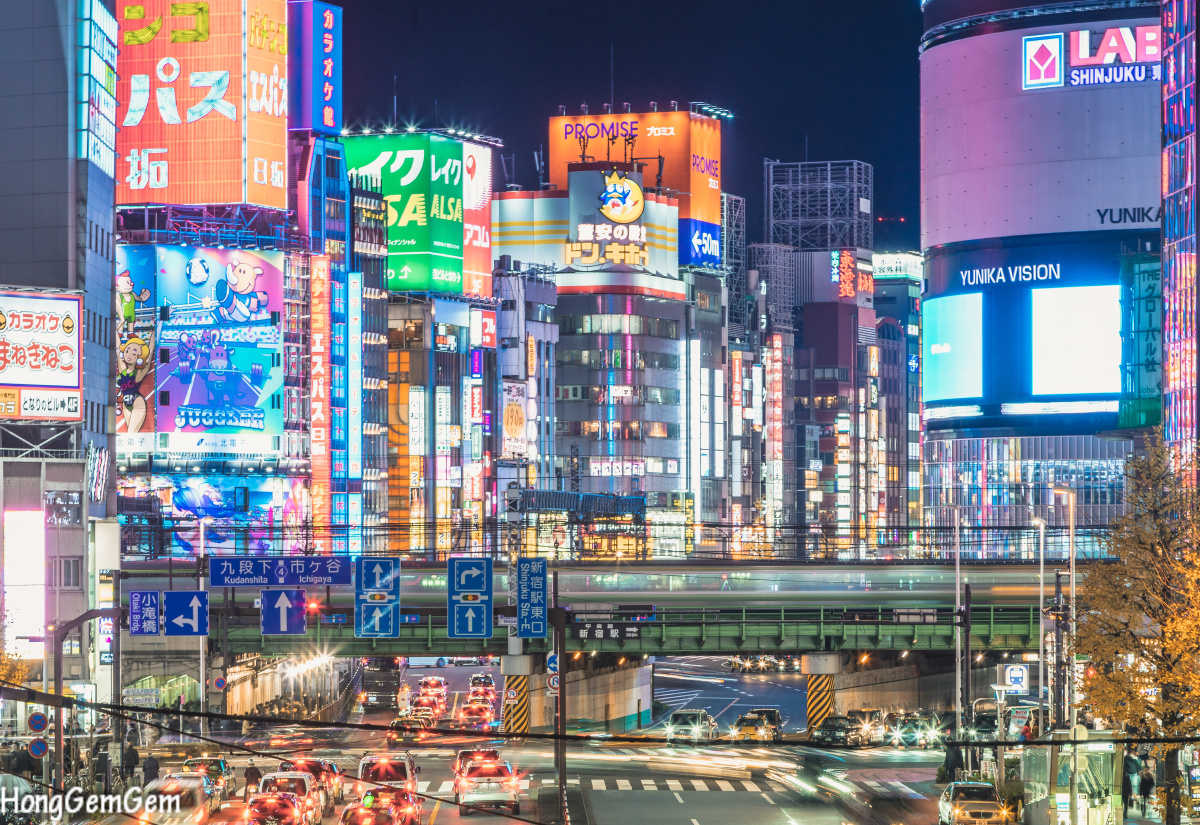 1/117色彩城市纪实旅行_del_日本69687东京#新宿我的街头探索夜景还没