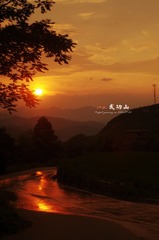 武功山夕阳