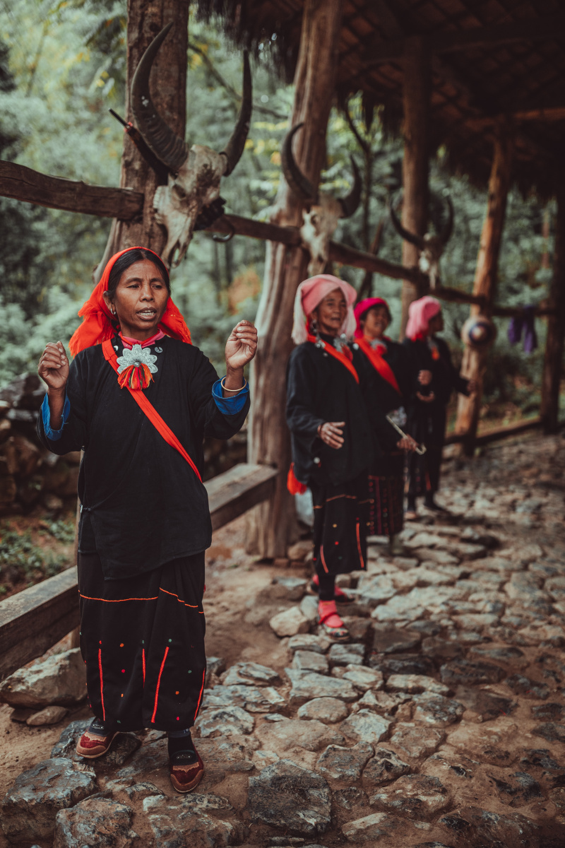 拍摄于临沧市双江和沧源两县多为傣族和佤族的老人孩子他们虽然生活