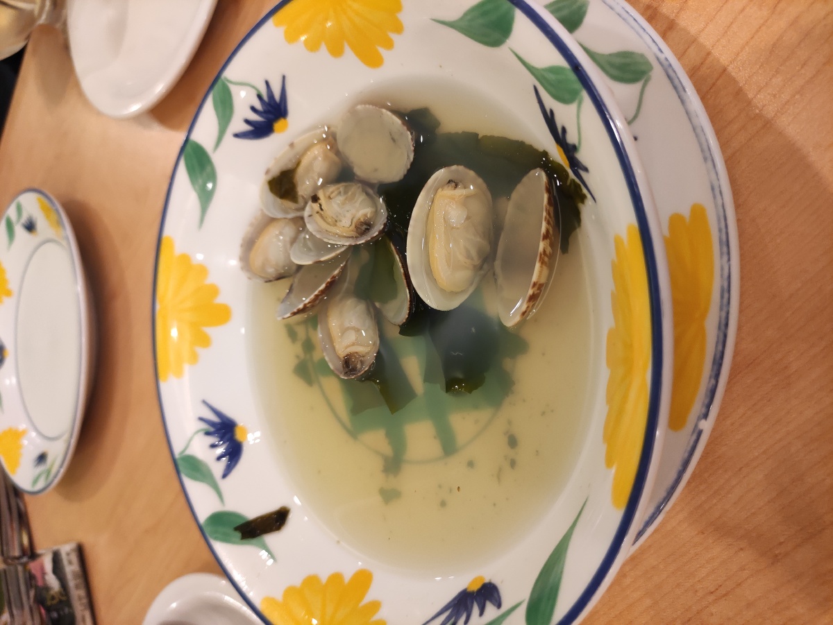 美味可口花甲海带汤