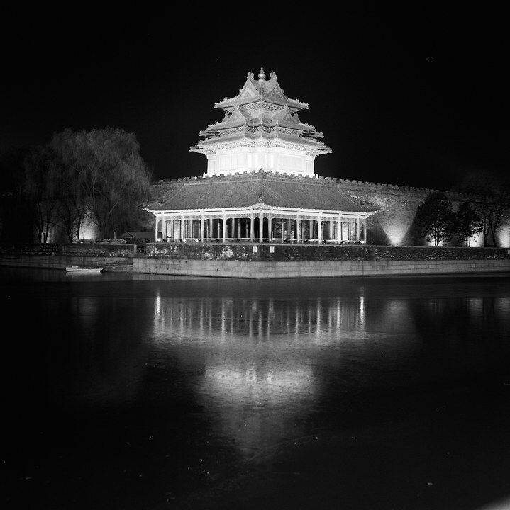 北京，故宫角楼<br />
