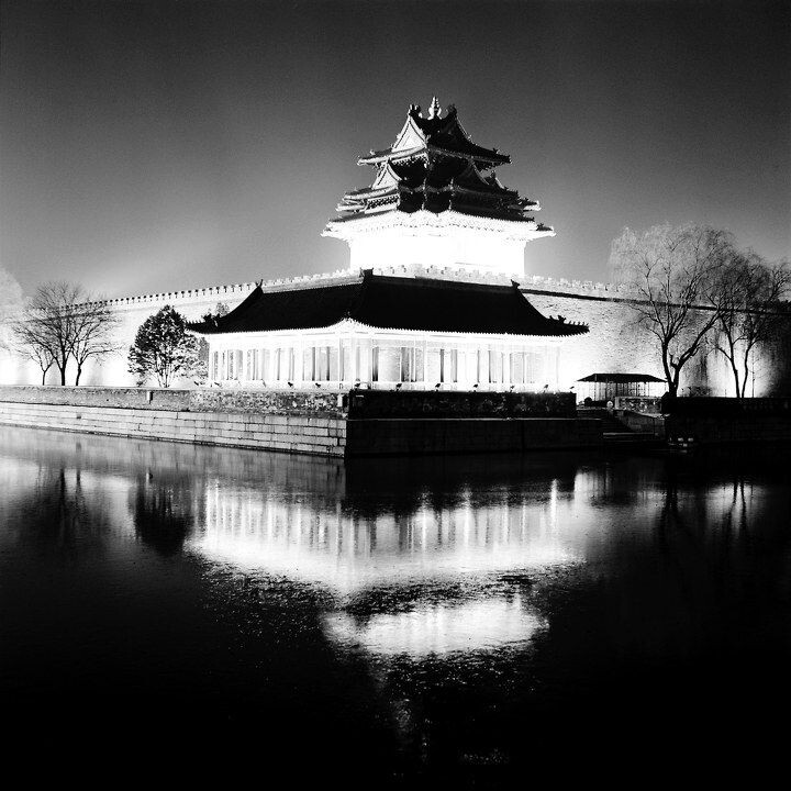 北京，故宫角楼<br />
