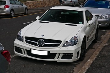 Mercedes-Benz Sl65 AMG R230 Facelift with Brabus body kit
