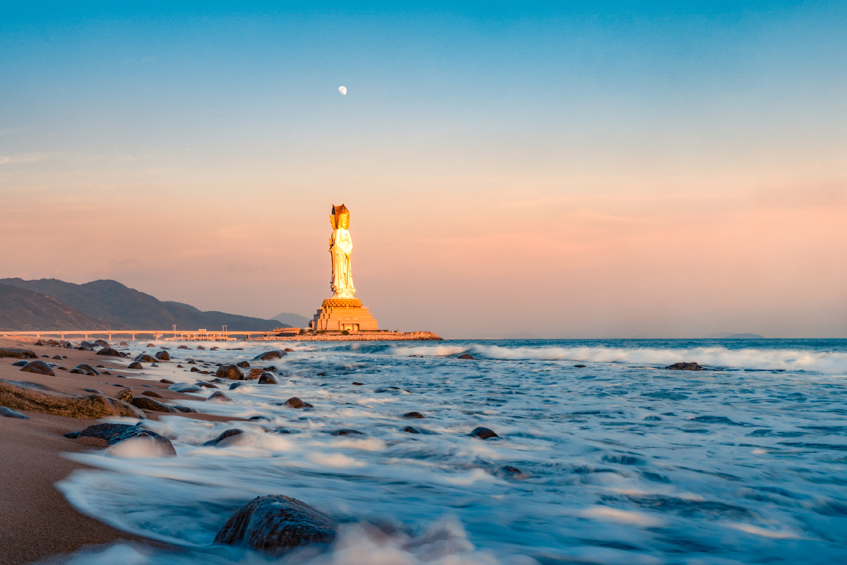 南海观音海景风光 - 生生君