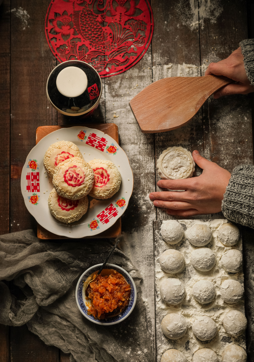 年味十足的福饼