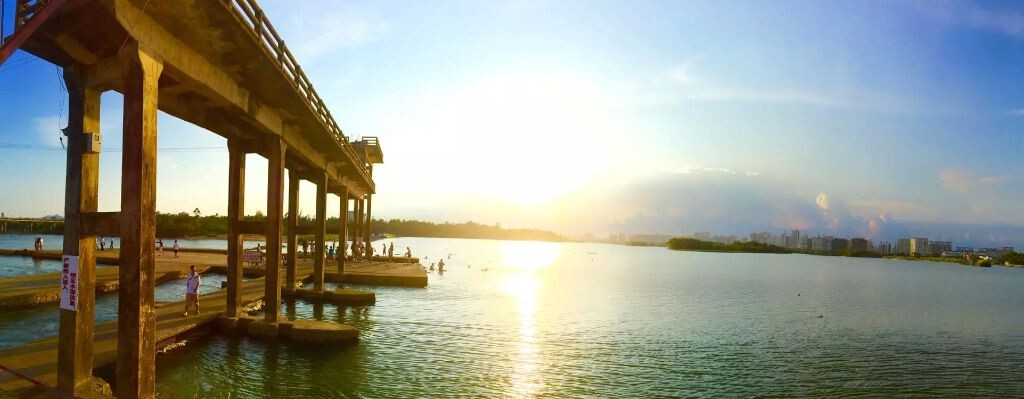 琼海,万泉河,城市,老人,溺水