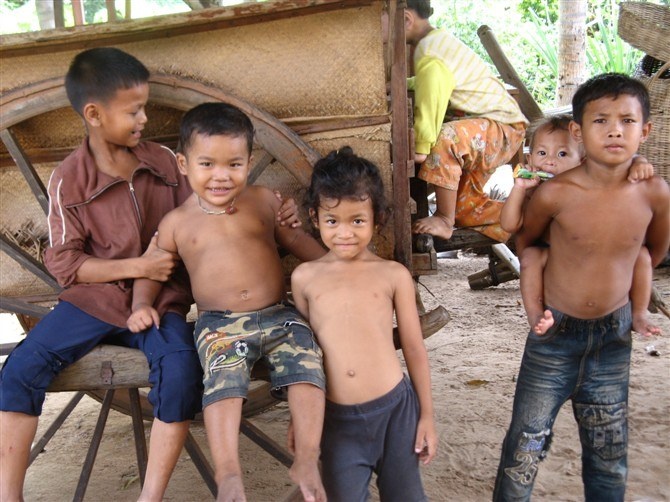 在柬埔寨拍的照片