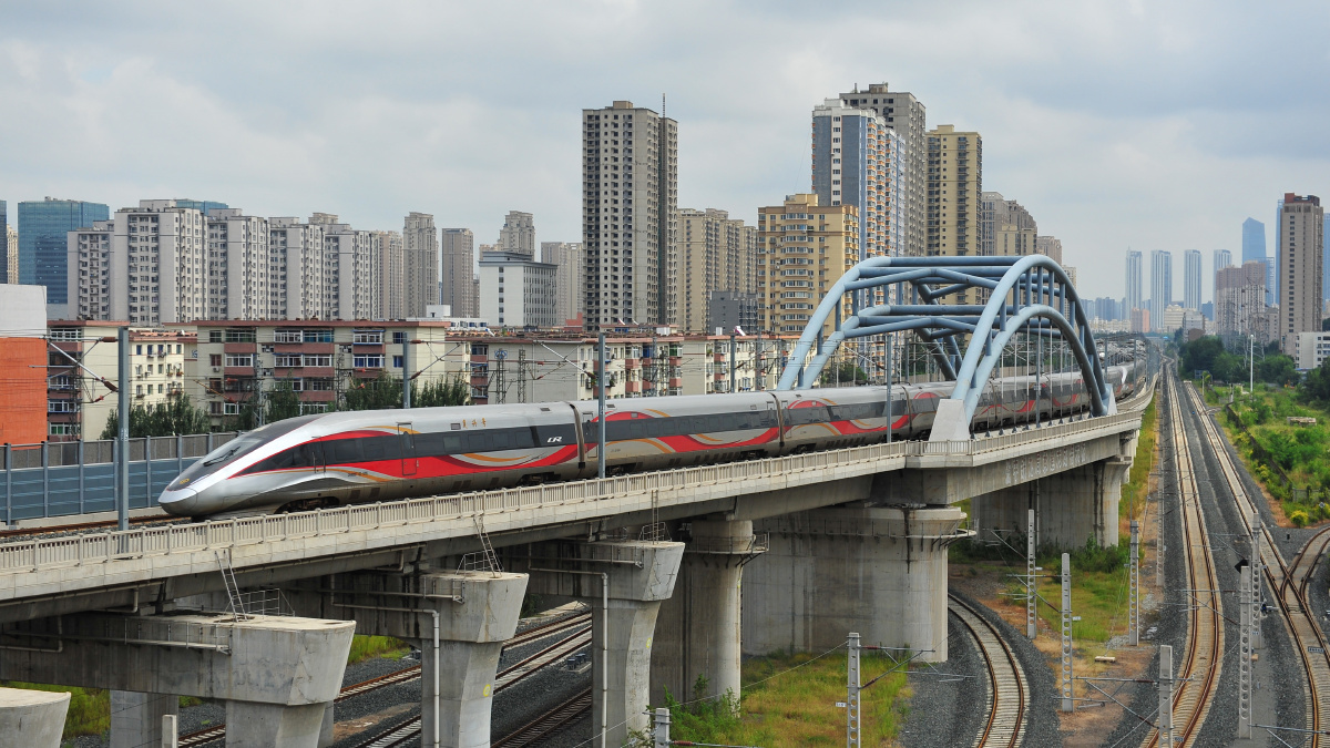 京沈高铁复兴号智能动车组cr400bfgz