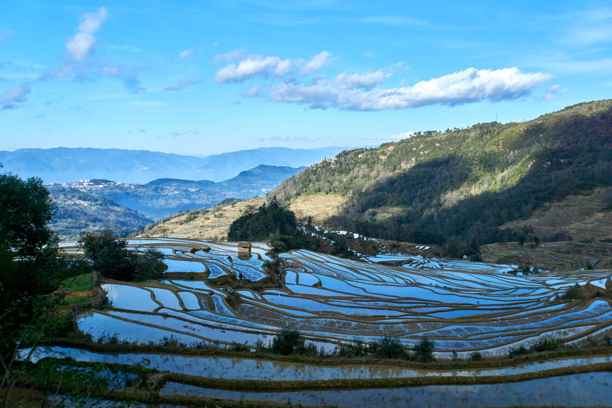 元阳哈尼族梯田兰田