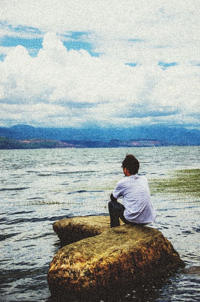 洱海边