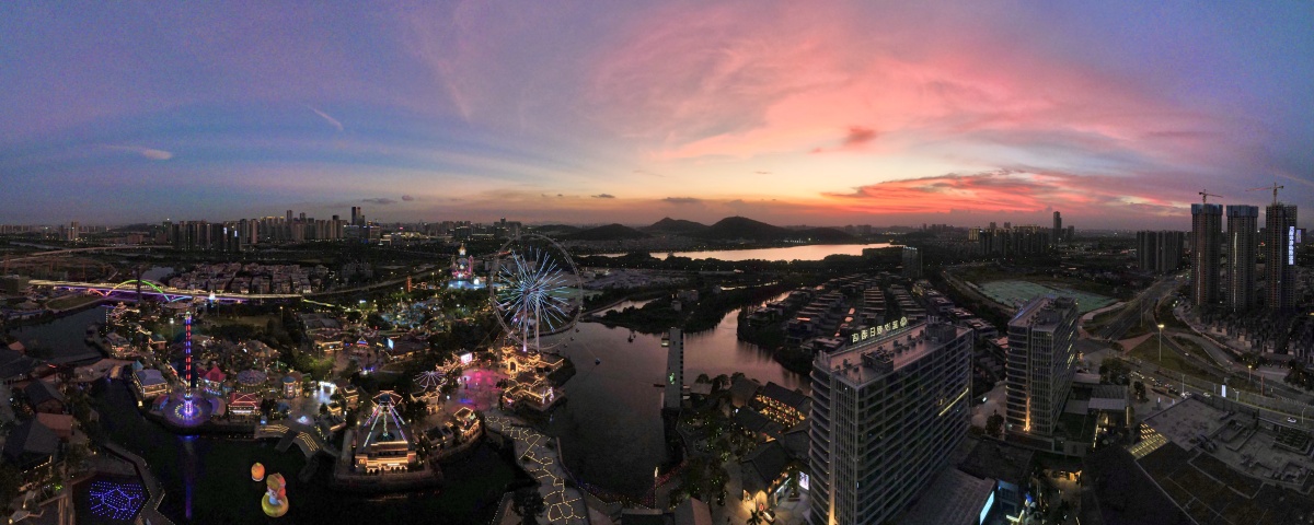 顺德华侨城欢乐海岸全景